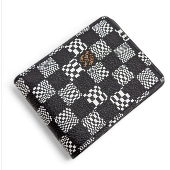 ✨️💎Super Rare .Authentic Louis Vuitton Damier Distorted Multiple Wallet - Picture 7 of 15